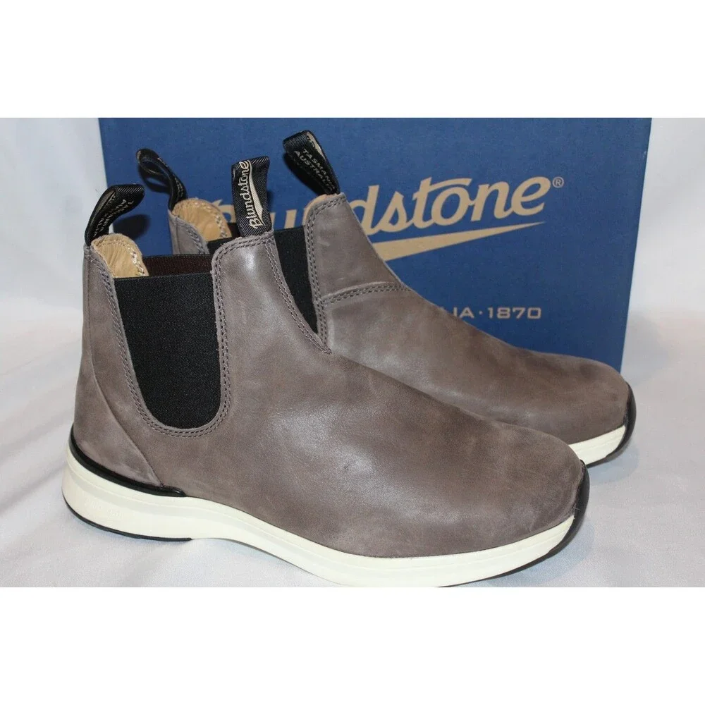 Blundstone Men's 2141 Chelsea Sneaker Boots Suede GRAY‎ SZ 10 NIB
